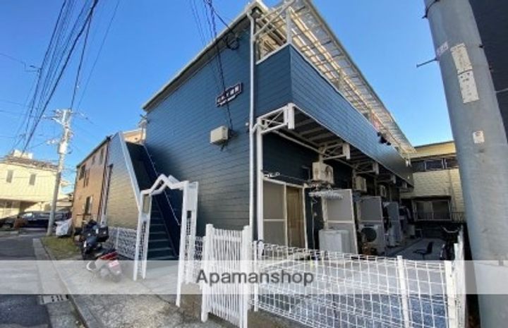 神奈川県横浜市西区西戸部町2丁目の賃貸アパートの外観