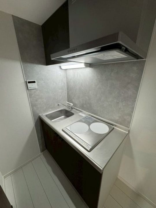 神奈川県海老名市扇町の賃貸アパートのキッチン