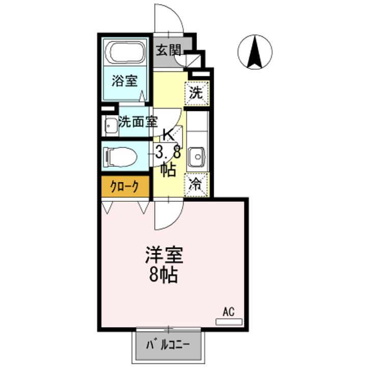 アークグレイス IIIの間取り