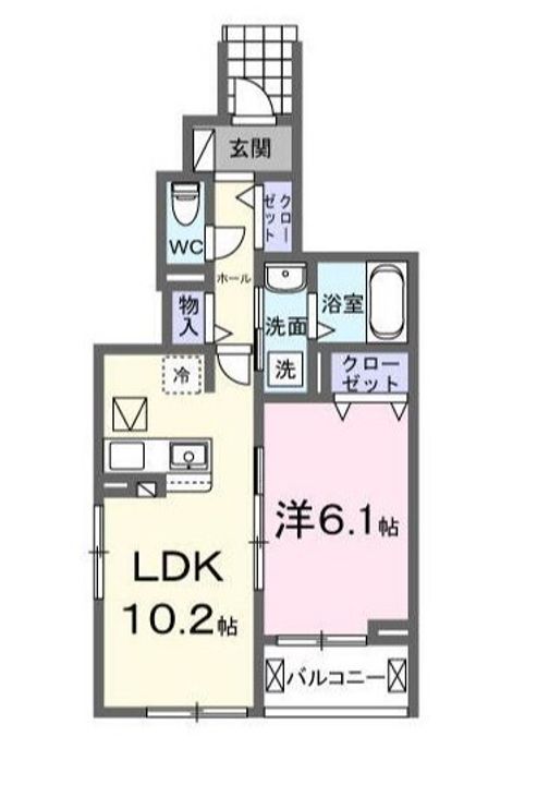 レジデンスMの間取り