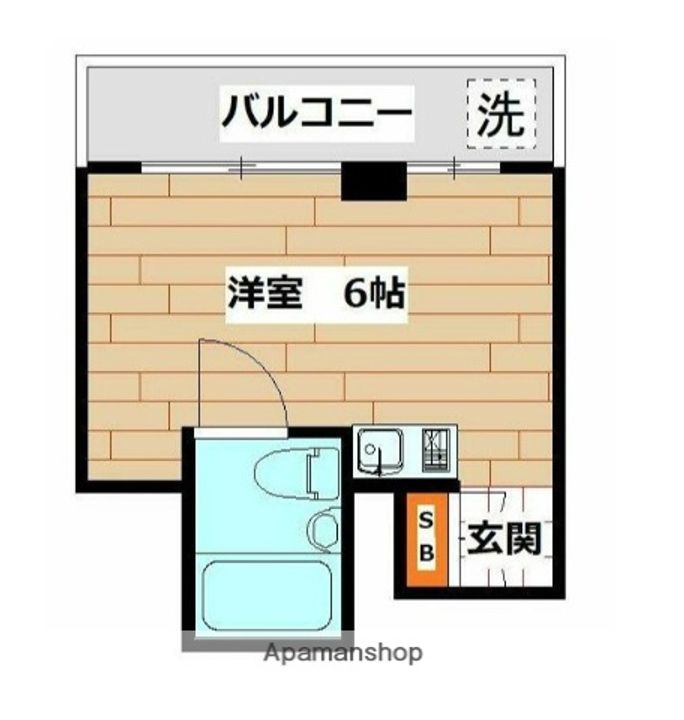 ユーコート大口IIの間取り