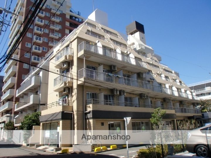 神奈川県藤沢市南藤沢の賃貸マンションの外観