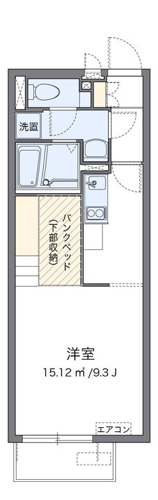ミランダYK月見台105の間取り