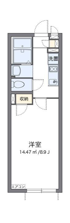 クレイノアビタシオンシグマの間取り