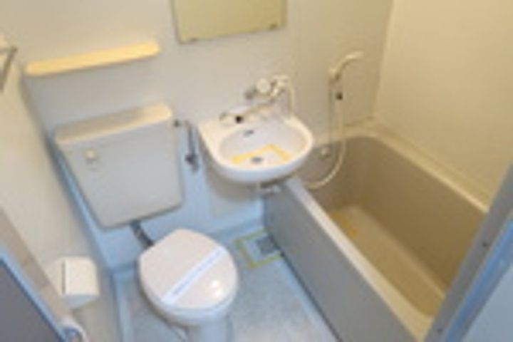 神奈川県横浜市栄区桂町の賃貸マンションの風呂