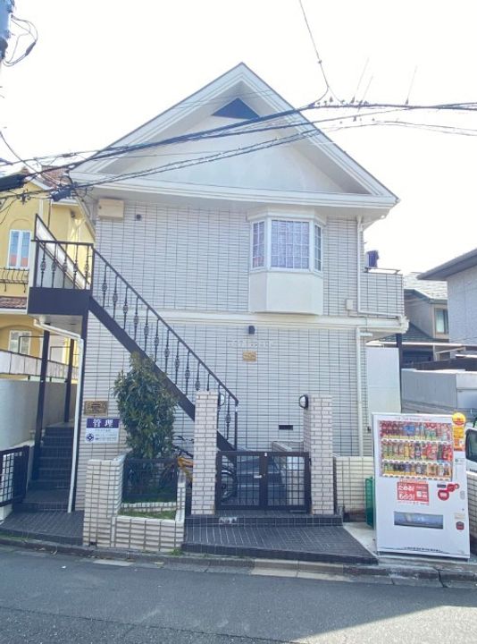 神奈川県横浜市南区中里3丁目の賃貸アパートの外観