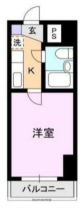モナークマンション橋本弐番館の間取り