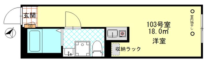 ミント杉田の間取り