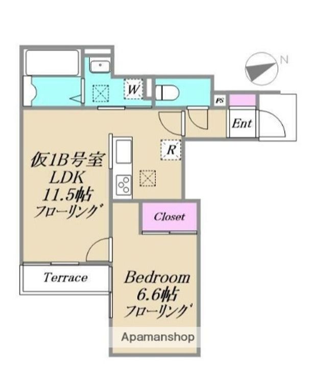 BERG MUND鵠沼の間取り