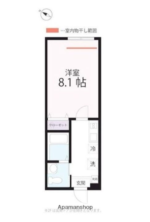 ハーミットクラブハウスMIX根岸(仮)の間取り