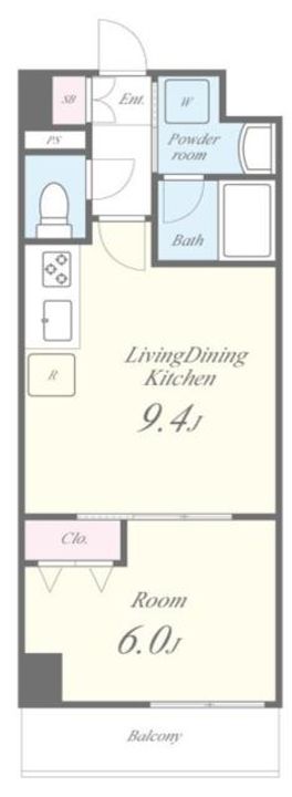 VILLA BLANCHEの間取り