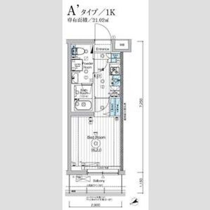 MAXIV横浜青葉の間取り