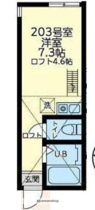 ユナイト横浜カッシーナの間取り
