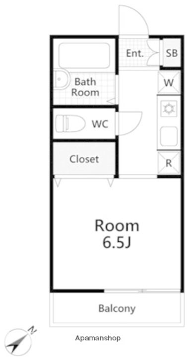 パークヨコチョーの間取り