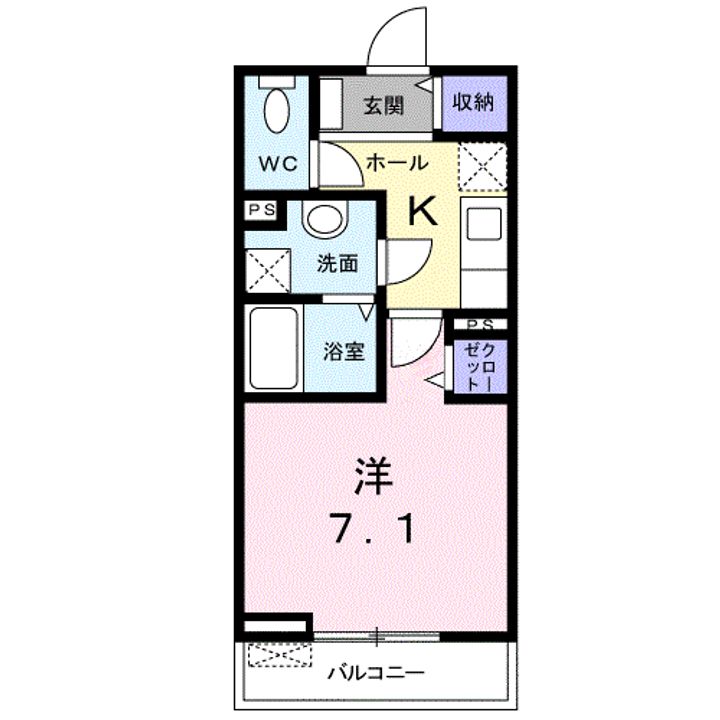 フリージア本郷台の間取り