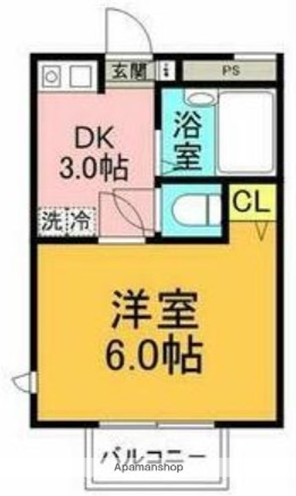 ヒルトップ鶴川の間取り