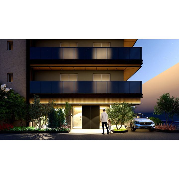 ヴェール・クレール武蔵小杉の外観