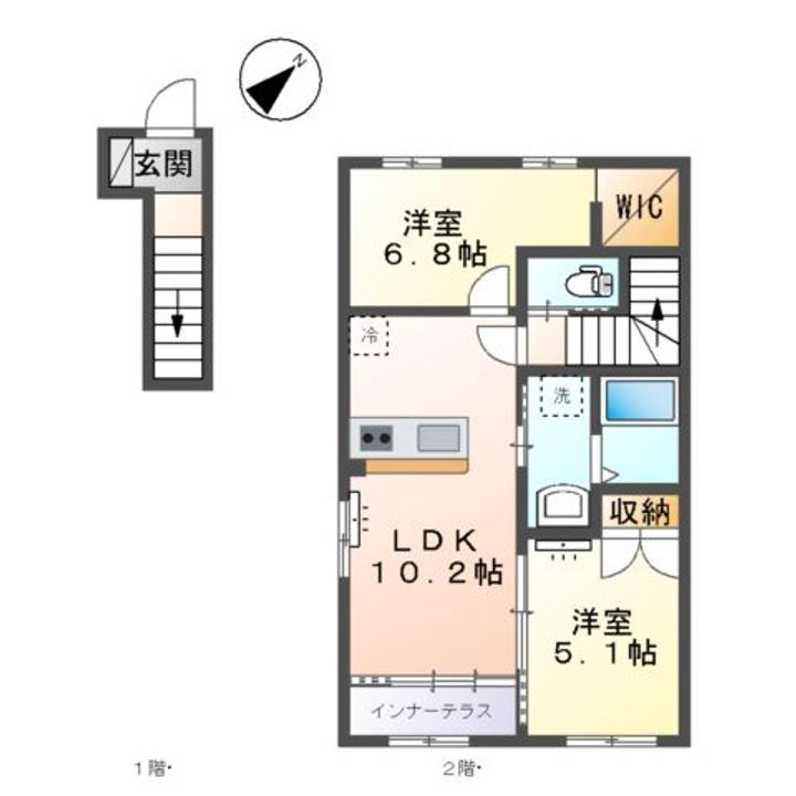 サン・サルーテの間取り