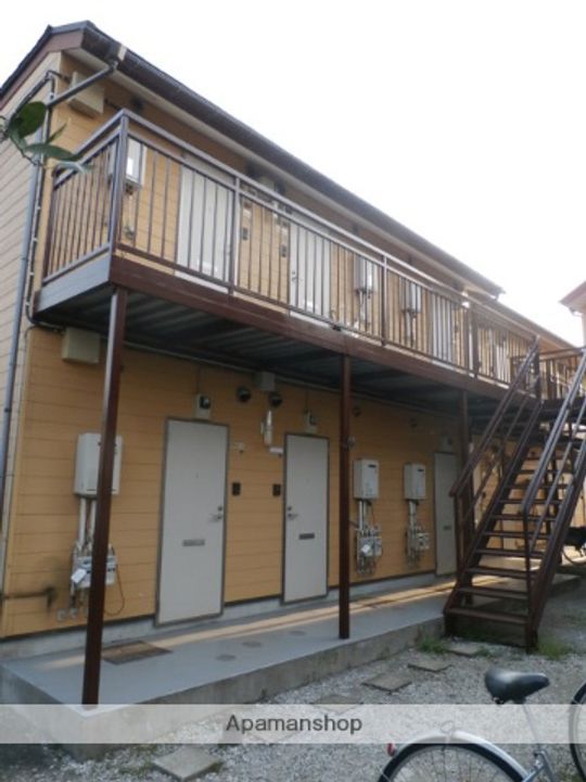 神奈川県横浜市西区霞ケ丘の賃貸アパートの外観