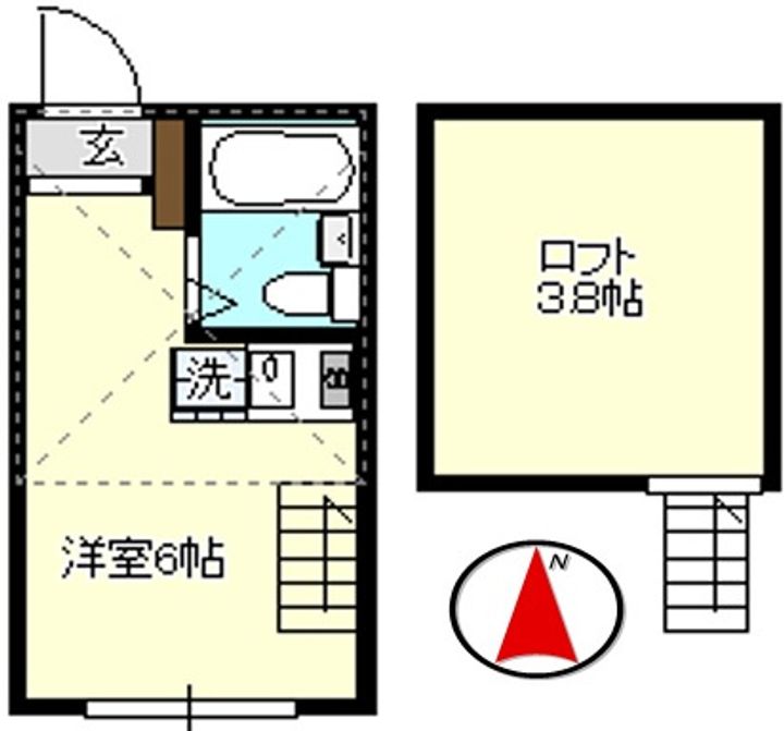 KAINOS弘明寺の間取り