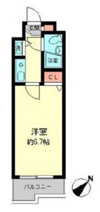 ジョイフル相模原0203の間取り