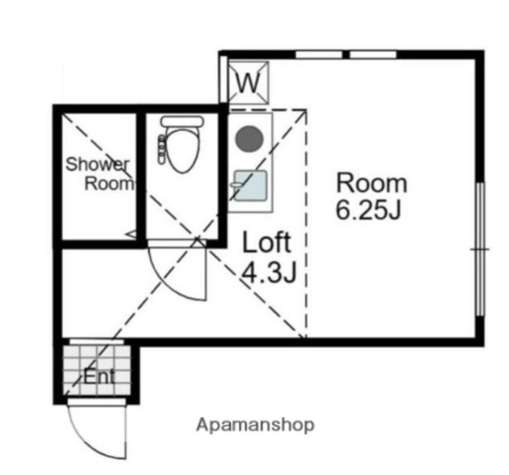 ユナイト吉野町アルバータの杜の間取り
