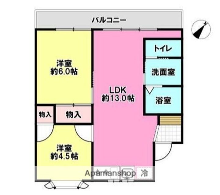 第5落合マンションの間取り