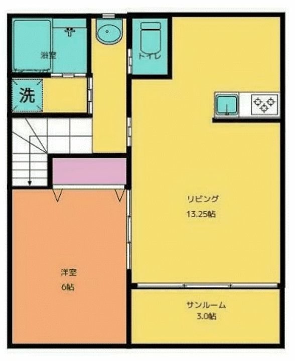 アヴニールの間取り