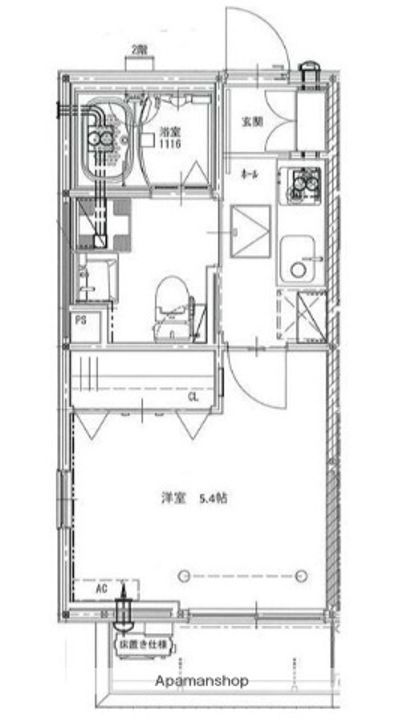 ファインホーム妙蓮寺の間取り