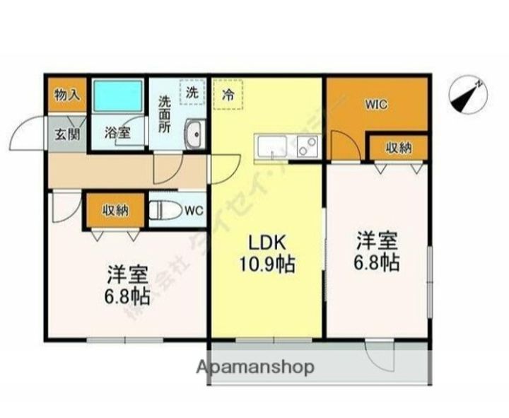 ARCA材木座の間取り