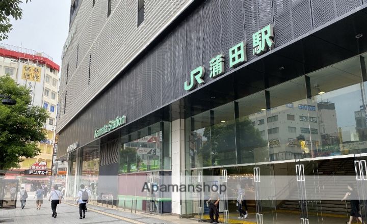 東京都大田区蒲田2丁目の賃貸マンションの周辺