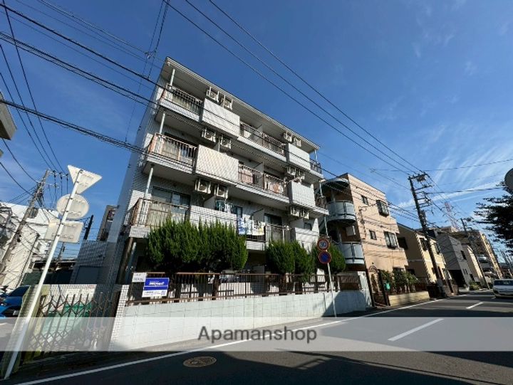 神奈川県川崎市幸区小倉3丁目の賃貸マンションの外観