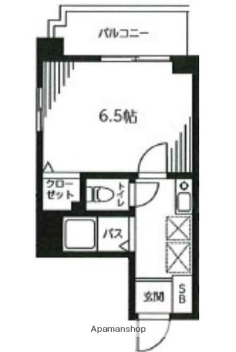 神奈川県横浜市都筑区仲町台1丁目の賃貸マンションの間取り