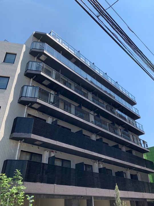 東京都大田区大森北5丁目の賃貸マンションの外観