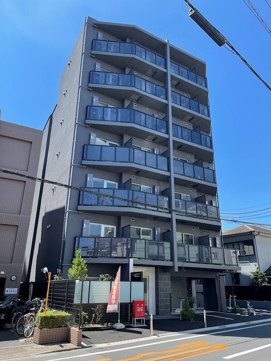 東京都品川区荏原6丁目の賃貸マンションの外観