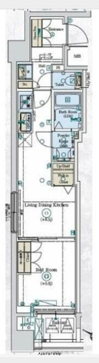 神奈川県横浜市南区万世町2丁目の賃貸マンションの間取り