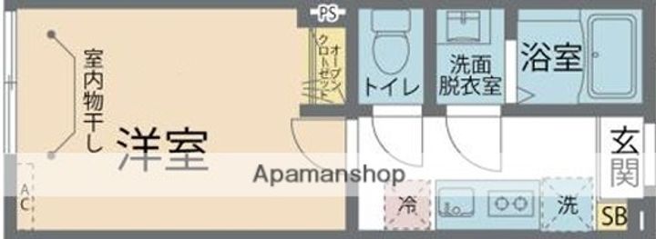神奈川県相模原市南区南台4丁目の賃貸アパートの間取り