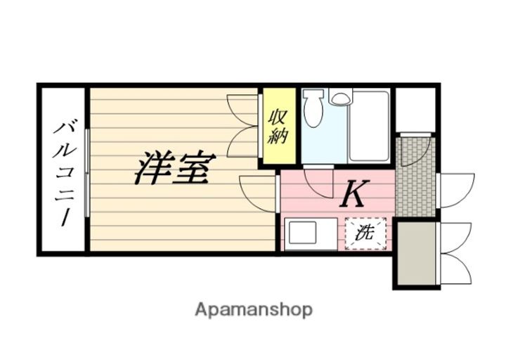 エヴェナール横浜の間取り