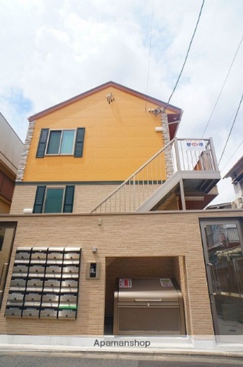 神奈川県川崎市幸区中幸町2丁目の賃貸アパートの外観