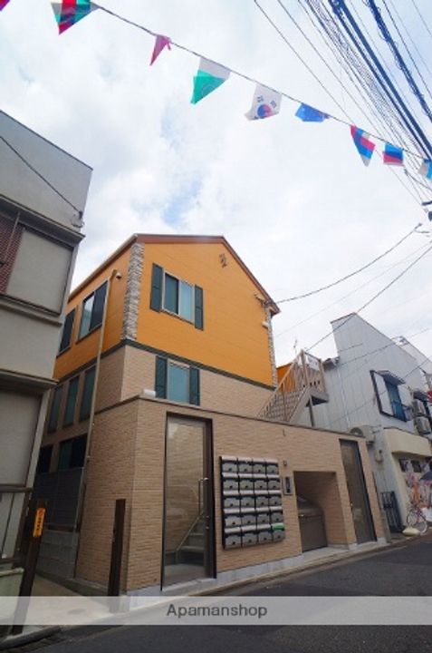 神奈川県川崎市幸区中幸町2丁目の賃貸アパートの外観