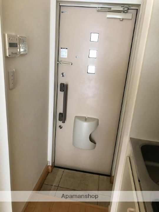 神奈川県横浜市港北区仲手原2丁目の賃貸アパートの玄関