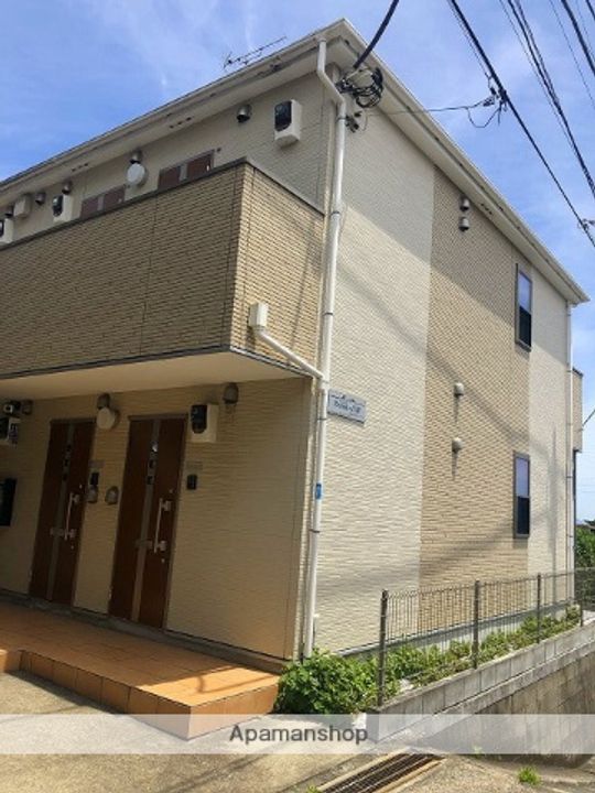 神奈川県横浜市港北区仲手原2丁目の賃貸アパートの外観