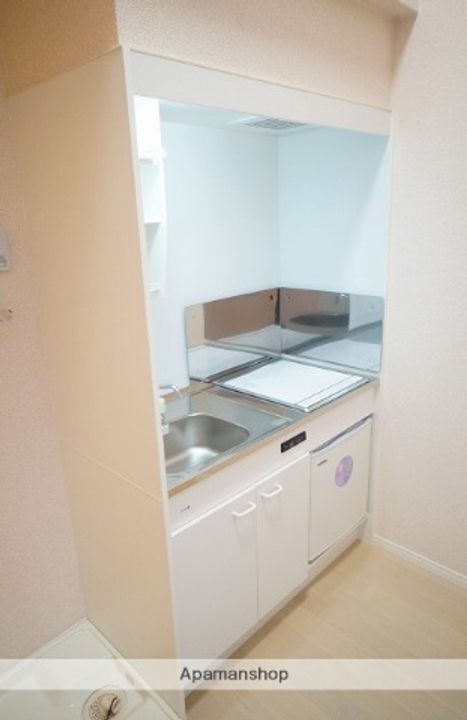 神奈川県横浜市港北区篠原東1丁目の賃貸アパートのキッチン