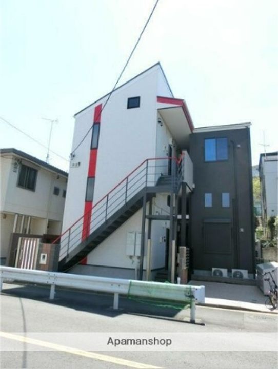 神奈川県横浜市港北区篠原東1丁目の賃貸アパートの外観