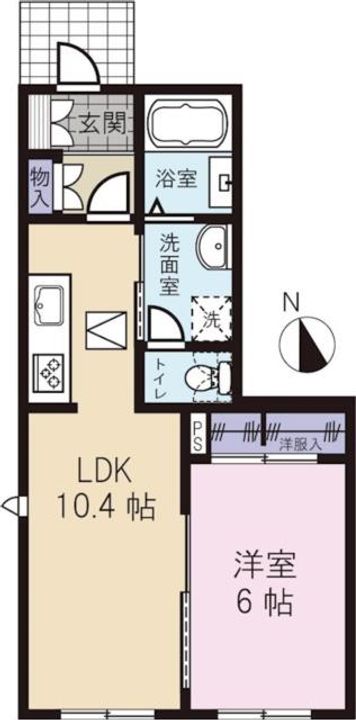 フォレスト・Yの間取り