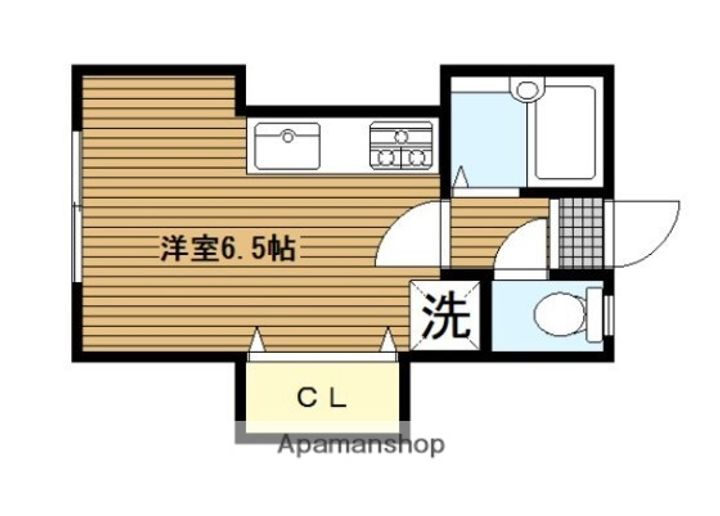 神奈川県横浜市戸塚区吉田町の賃貸アパートの間取り