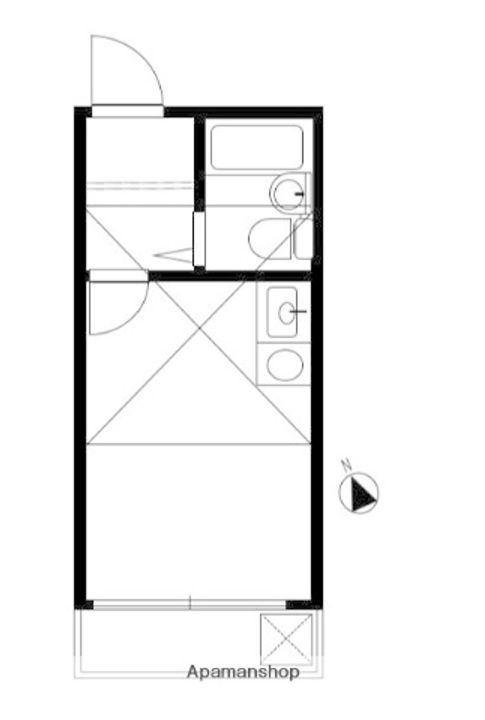 コスモコーポ磯子の間取り