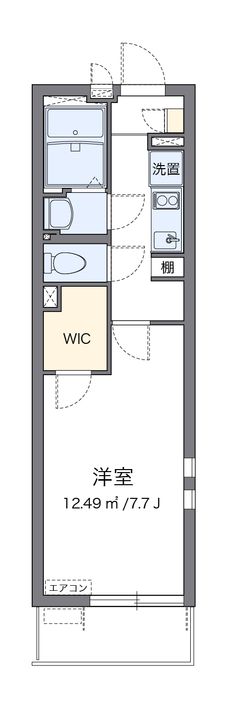 クレイノヴィラージュⅡの間取り