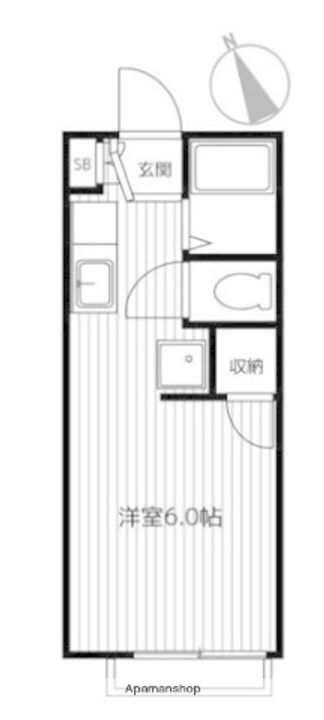メゾンYOKOHAMAの間取り