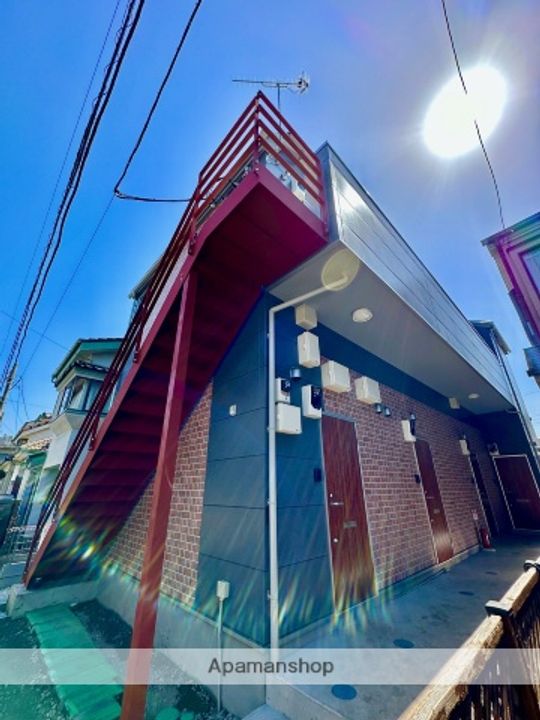 神奈川県横浜市保土ケ谷区釜台町の賃貸アパートの外観